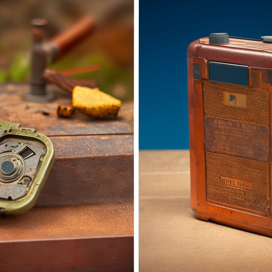 A split-screen image featuring a worn-out battery with rusty terminals and a cracked casing on one side, and a pristine battery with shiny terminals and a robust casing on the other.