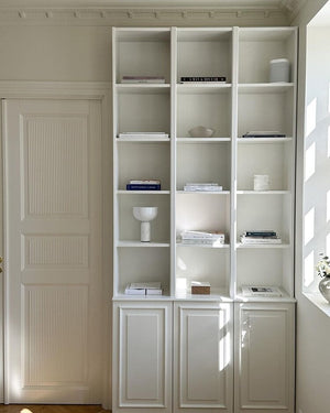 The making of beautiful Built-in Bookshelves: A DIY Success Story