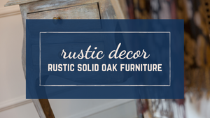 Do you ever find yourself longing for rustic style decor without being able to put your finger on exactly what you’re looking for? If you are thinking of items that are comfortable, laid back, and casual, you are on the right track