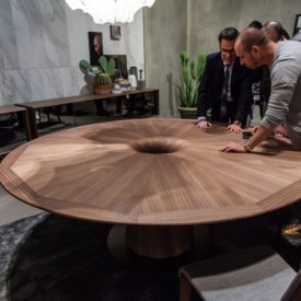 Durable and dark with a distinctive, unique grain pattern — these are a couple of the characteristics that make walnut one of the most prized woods for furniture making