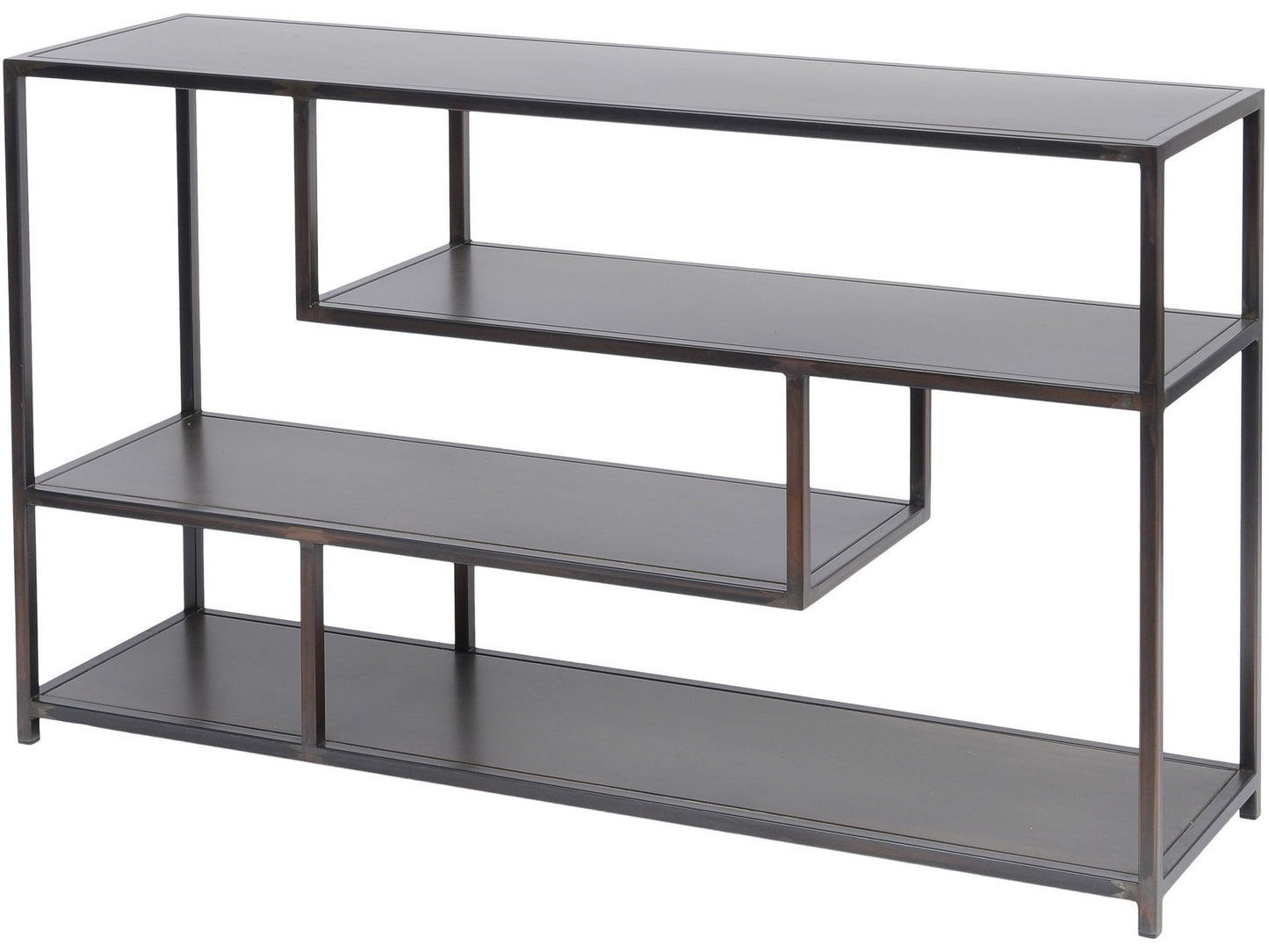 Fitzroy Bronze Metal Modular Shelving Unit Small
