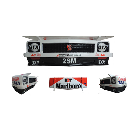 (Pre-Order) Peter Brock/Jim Richards A9X Torana Decorative Race Car Shelving Unit --  Bathurst Winner Marlboro