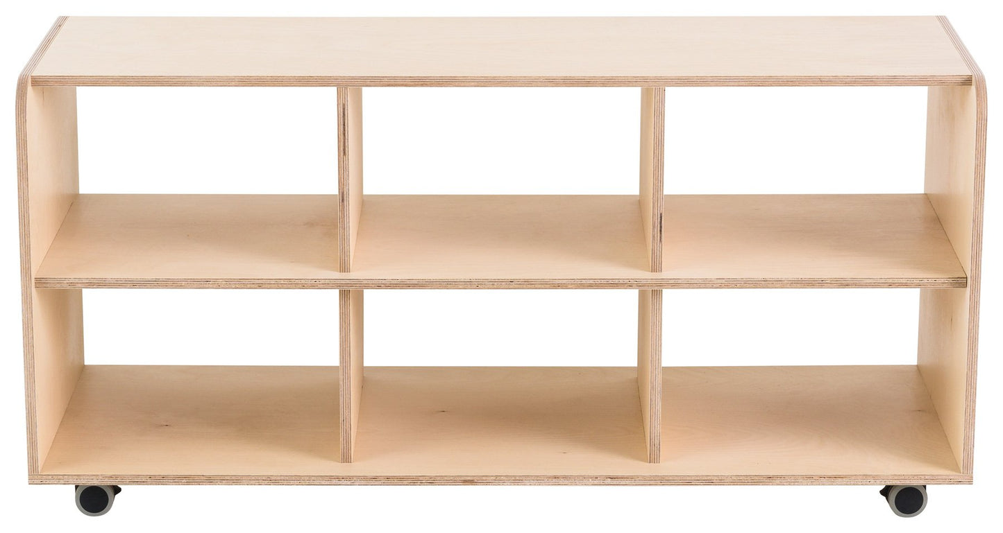 Modular Six Cubby Hole Storage Unit