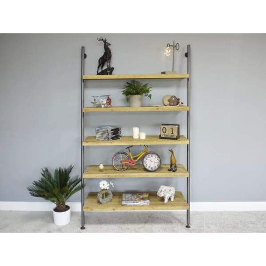 Large Lean-To Ladder Shelving Unit