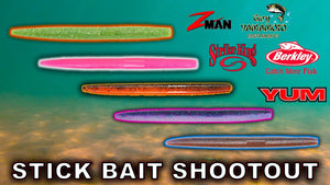 Today we're taking 5 of the most popular stick baits and watching their action underwater
