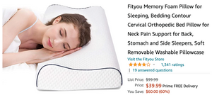 Amazon Canada Deals: Save 60% on Memory Foam Pillow + 43% on Sony Headphones + More Offer