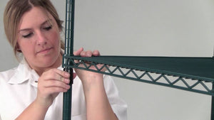 This video shows how easy it is to assemble our heavy-duty wire shelving, which is designed to stand up to years of harsh conditions