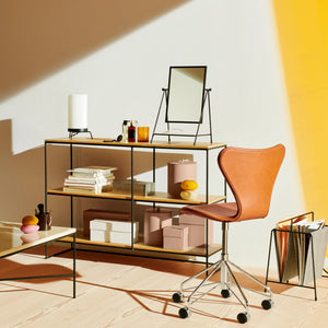 Dezeen promotion: modern design meets function in our latest competition, where Dezeen has partnered with Danish furniture brand Fritz Hansen to give away a shelving unit from its Planner collection.
