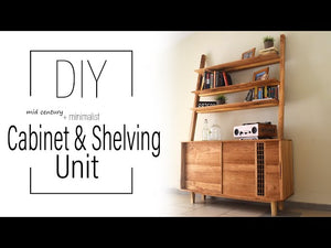 As one on my biggest pieces of furniture to date, this mid century/minimalist shelving unit was by far one of the more challenging projects; but I have to say I'm ...