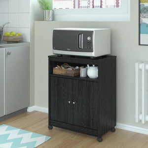 Big Space Microwave Cart With Storage