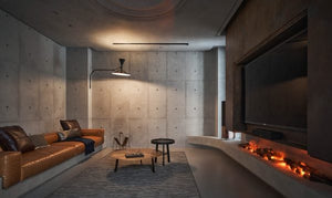 Creating Mixed Moods With Concrete Interiors