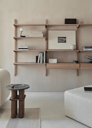 Noki: A Shelving System Inspired by Japanese Architecture