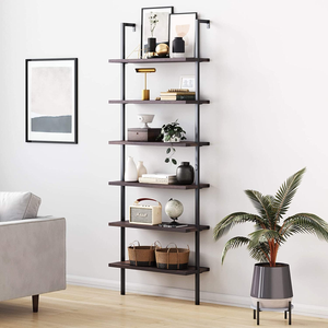 Nathan James Theo 5-Shelf Natural Wood Bookcase – Only $79!