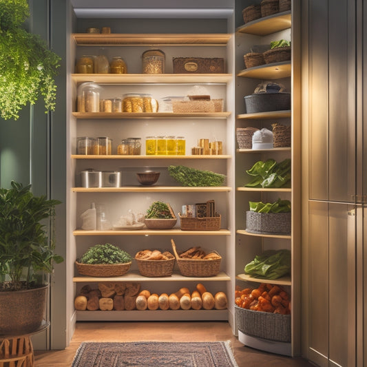Optimize your pantry's potential with innovative solar-powered shelving ideas that will revolutionize your storage and sustainability.
