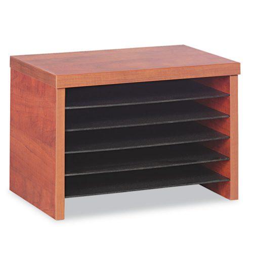 Alera® Valencia Under Counter File Organizer Shelf, 15 3/4w x 10d x 11h, Cherry