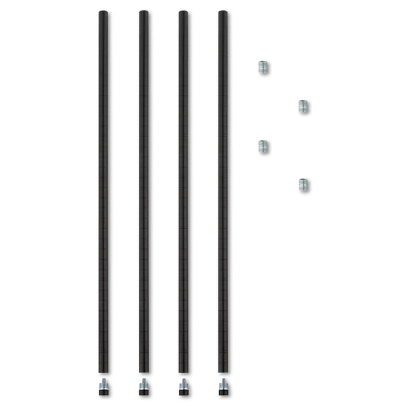 Alera Stackable Posts For Wire Shelving, 36 