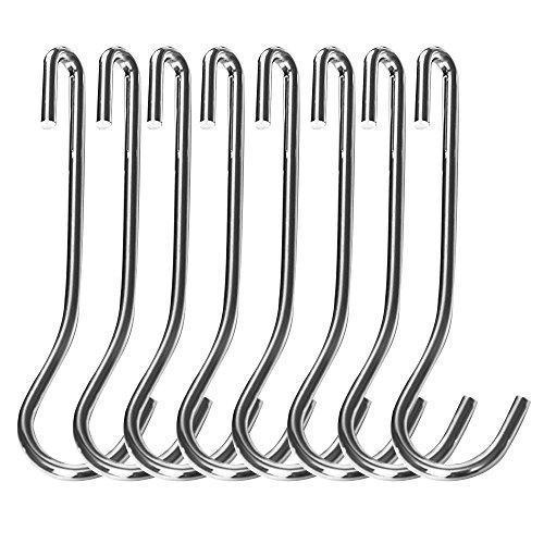 Cooks Standard 5.25-Inch Universal Pot Rack Hooks, Set of 8