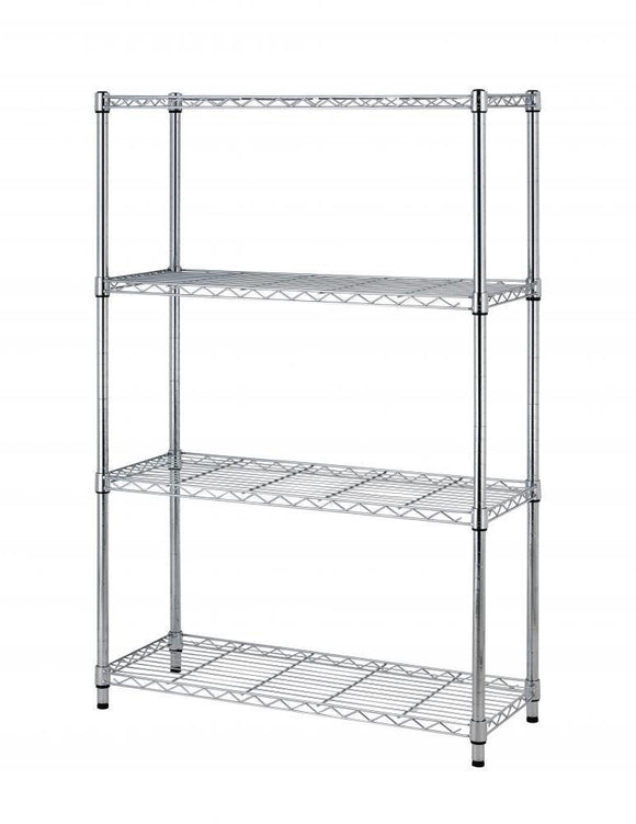 36x14x54 4 Tier Layer Shelf Adjustable Steel Wire Metal Shelving Rack by BestOffice