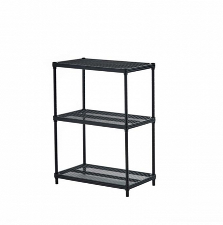 Meshworks Shelving 3 Tier Black