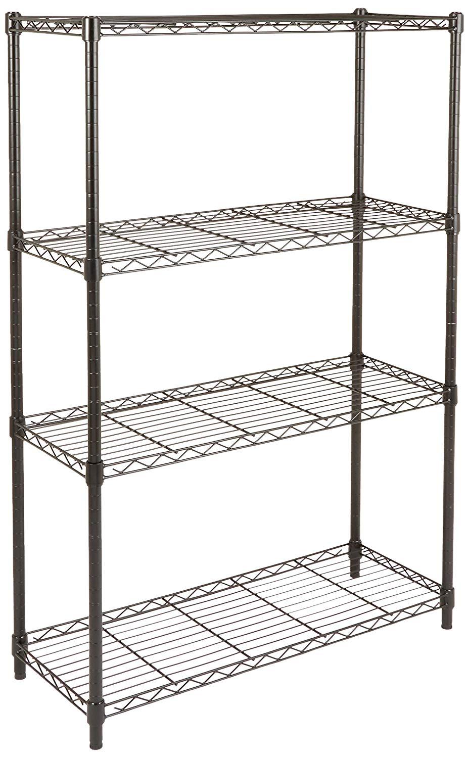 Basics 5-Shelf Shelving Unit - Chrome