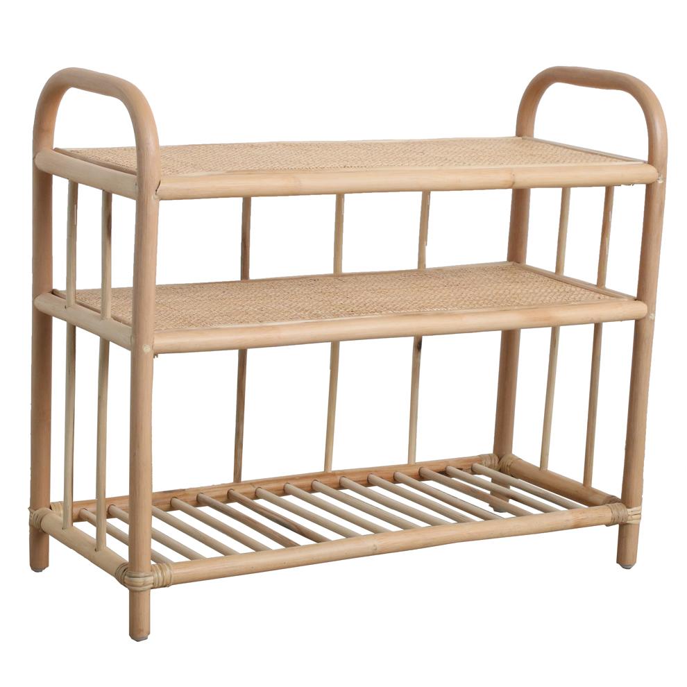 Shelving Unit - Rattan