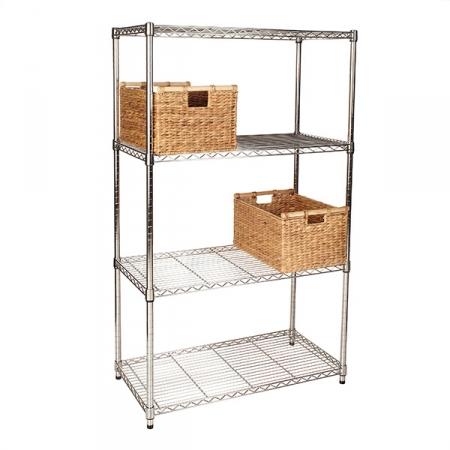 Flexible Chrome Shelving Medium