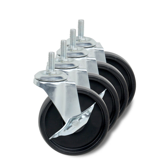 Set of 4 Shelving Unit Wheels / Casters