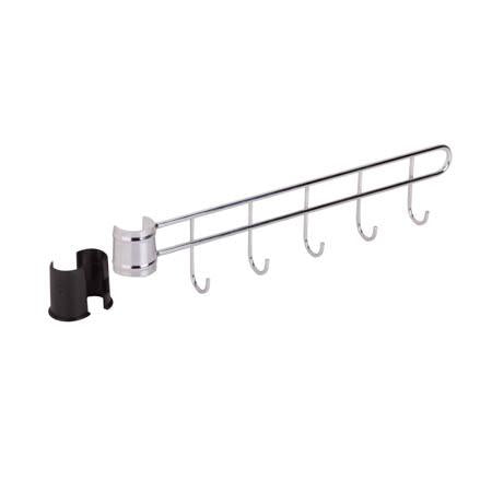 Shelving Unit Swivel Hooks, Chrome