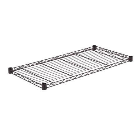 Steel Shelf-350lb black 18x36