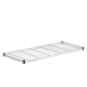 Steel Shelf-350lb chrome 16x36