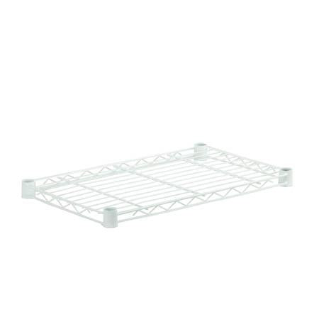 Steel Shelf-350lb white 14x24