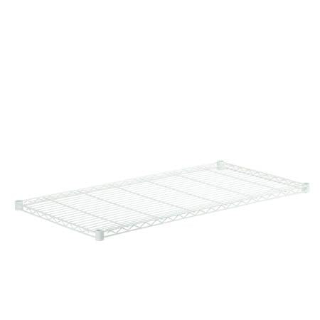 Steel Shelf-350lb white 24x48