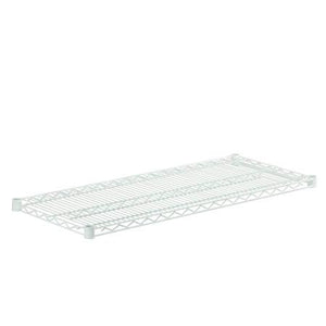 16x36 Steel Shelf with -800lb Weight Capacity, White