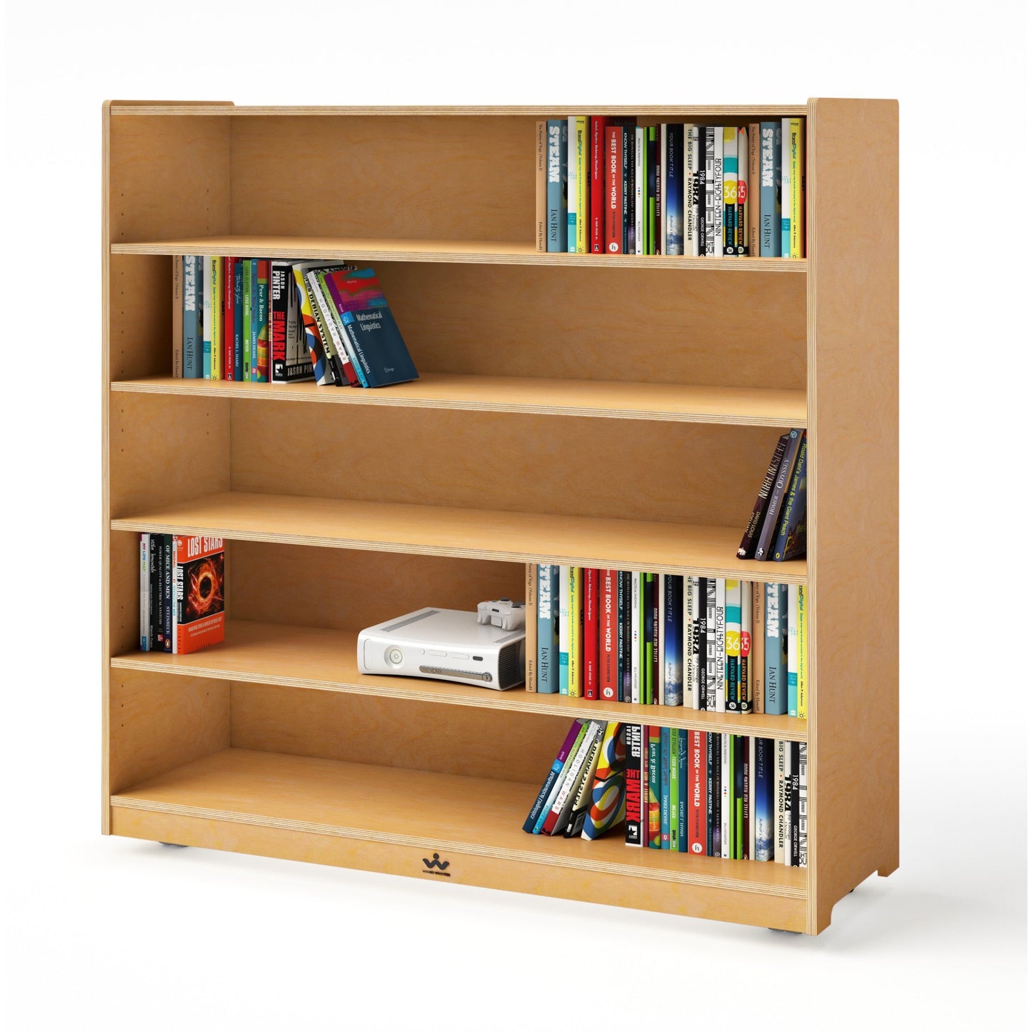 Mobile Adjustable Shelf Cabinet- 48"H