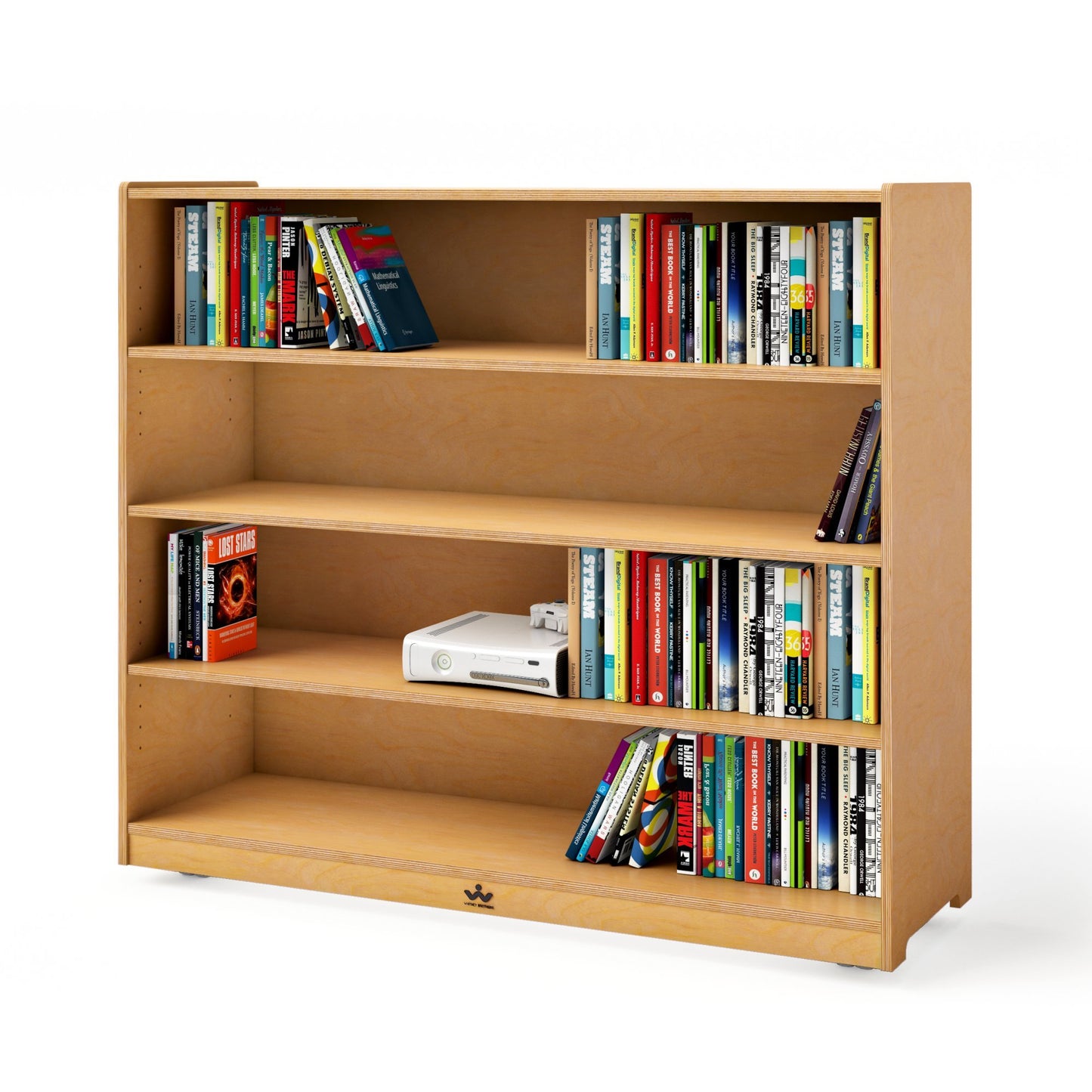 Mobile Adjustable Shelf Cabinet- 42"H