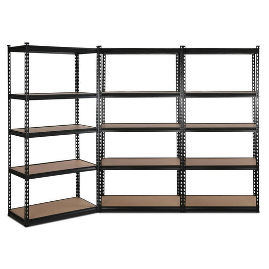 Giantz 3x0.7m Warehouse Rack Racking Steel Metal Garage Storage Shelving