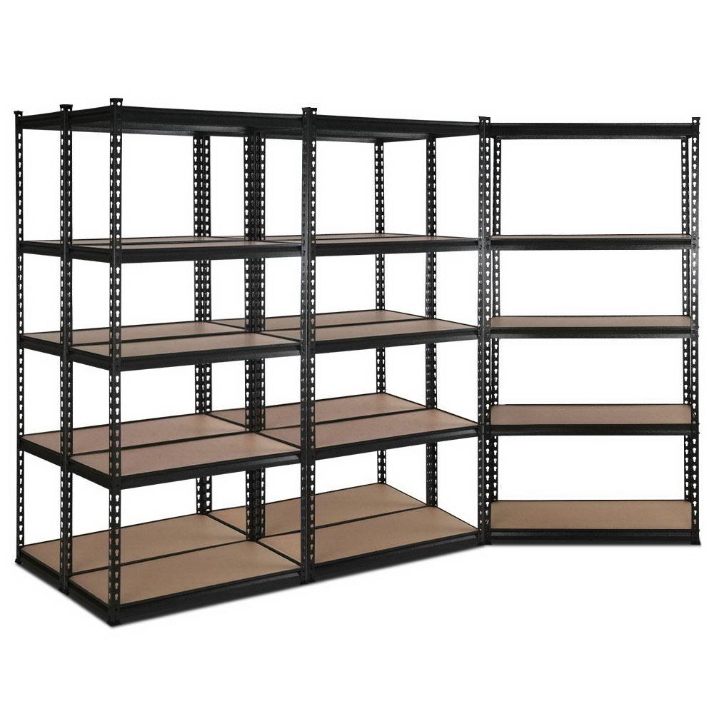 Giantz 5x0.7m Warehouse Rack Racking Steel Metal Garage Storage Shelving