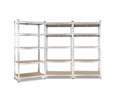 Giantz 3x0.9M Warehouse Shelving Racking Storage Garage Steel Metal Shelves Rack