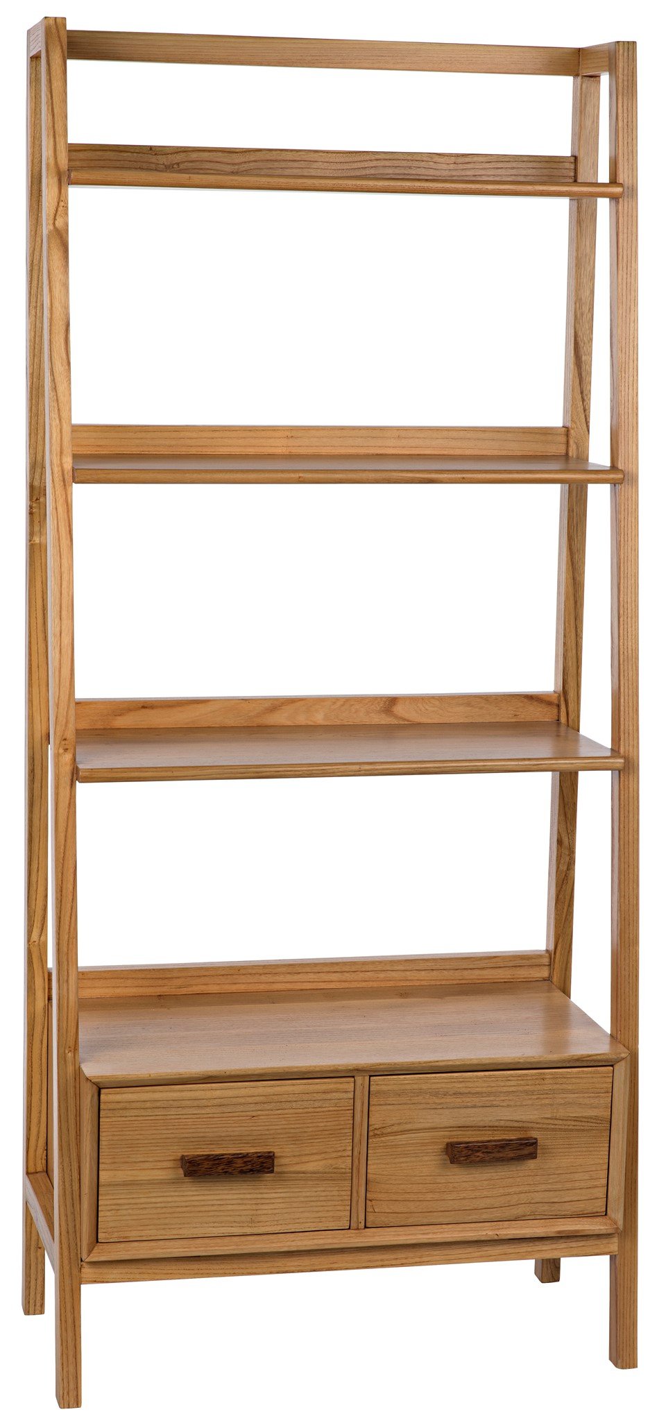 Noir Johnson Bookcase, Natural