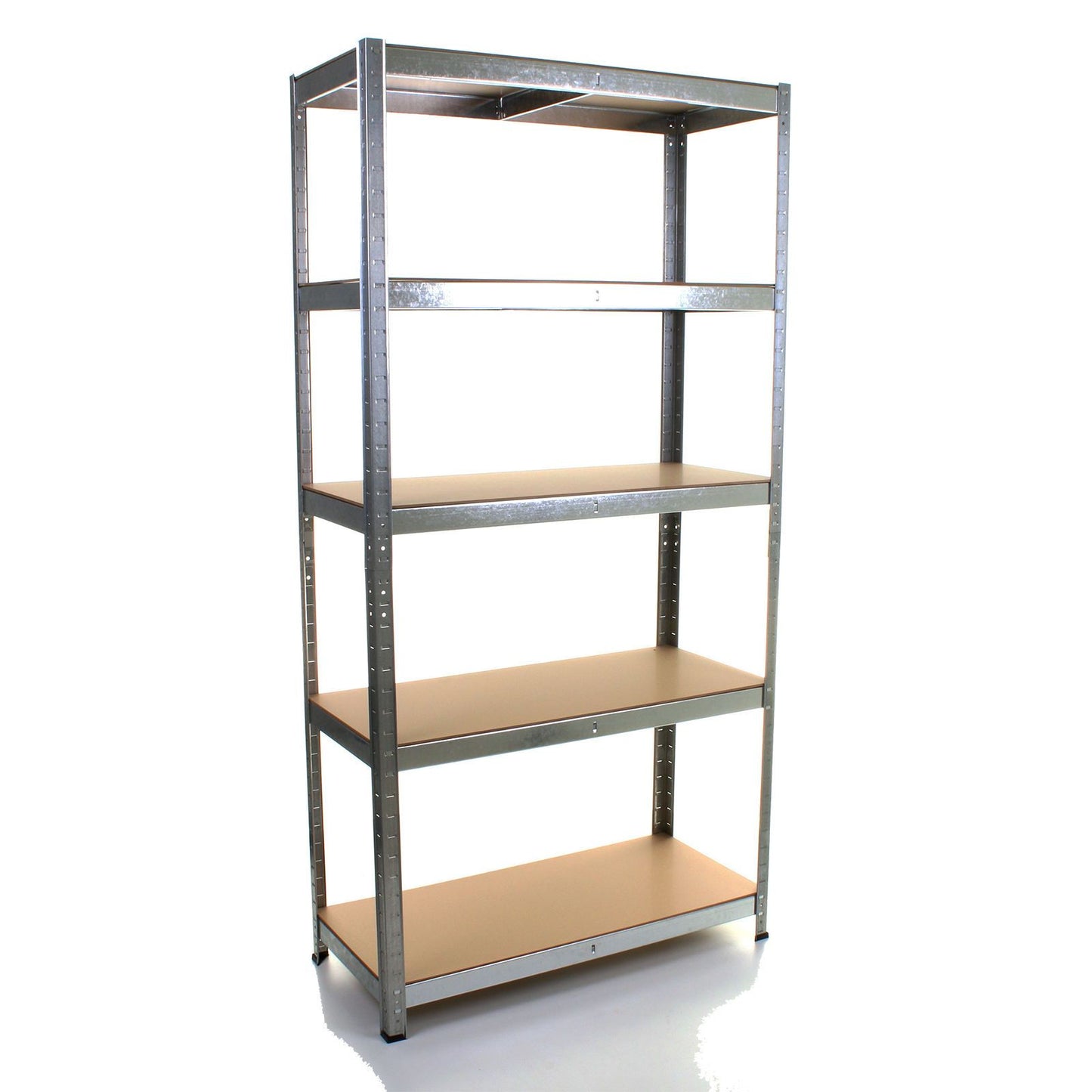 1.8M 5 Tier Metal Shelving Unit - Galvanised