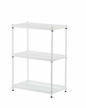 Meshworks Shelving 3 Tier White