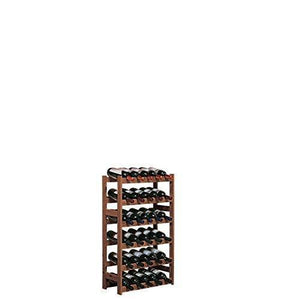 'Pine Wooden Wine Rack/Bottle Rack System "Simplex Brown