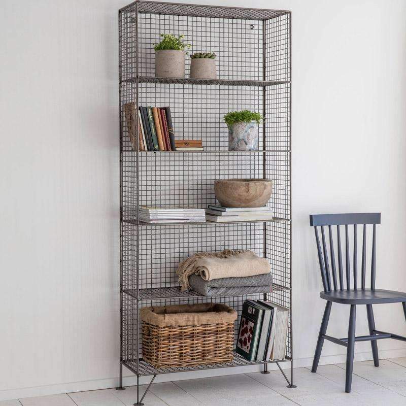 Portobello Shelving Unit, Large - Mesh