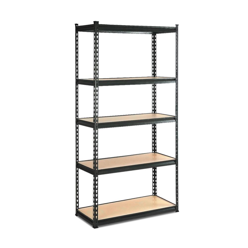 Giantz 5 Tier Shelving Unit - Chacoal